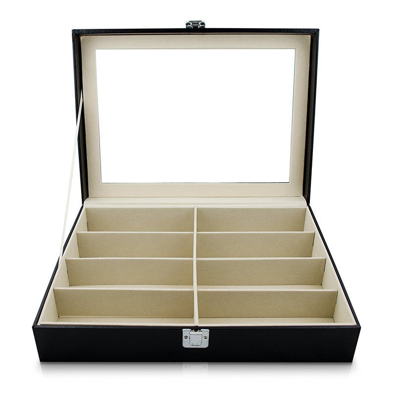 8 Slot Eyeglass/ Sunglass Storage Box Organizer