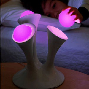 Removable Glowing Ball Lights LED Rainbow Lamp