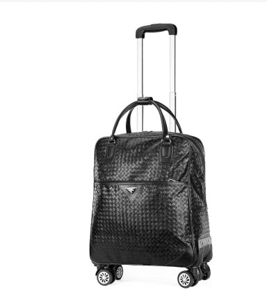 22 inch Women Travel Luggage Trolley Bag with Wheels
