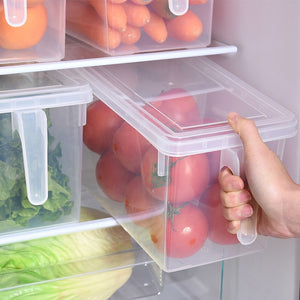 Transparent Refrigerator Food Organizer Storage Box