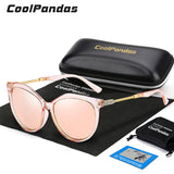 Luxury Rhinestone Accent Cat Eye Sunglasses