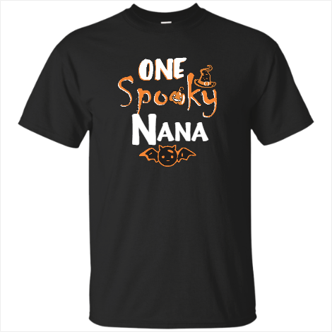 One Spooky Nana Halloween T-Shirt