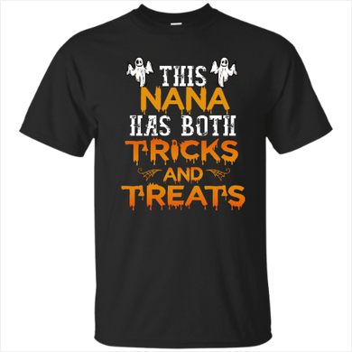 This Nana has both Tricks and Treats Halloween T-Shirt