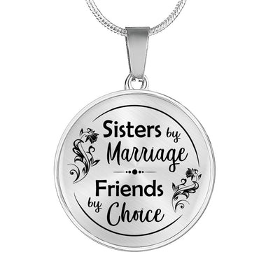 Sisters by Marriage for Sister-in-Law Necklace