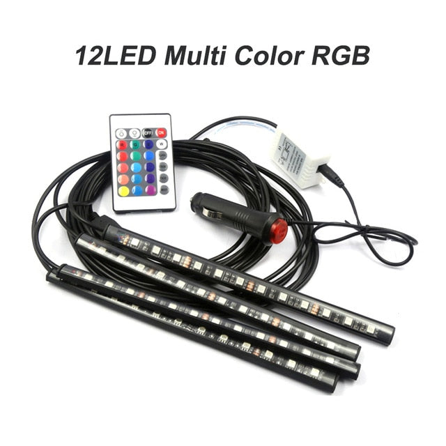 Brand New Sound Activated Interior Car LED Lights
